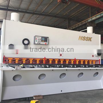 Hydraulic stainless steel guillotine shearing machine with DELEM DAC310, DAC360