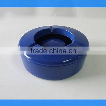 DCA009139BLUE Shiny Blue color melamine ashtray, melamine cigarette ashtray, round ashtray