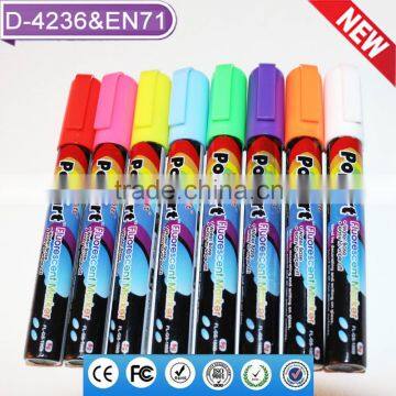 Popart liquid chalk ink glass marker pen