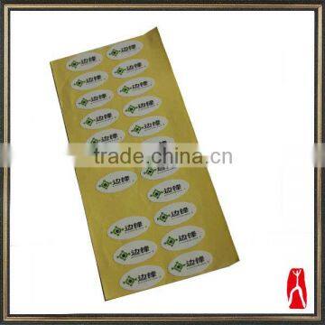 2014 Cheap custom four color printing paper sticker