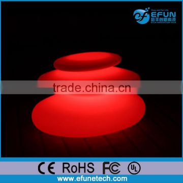 plastic led decorative light,colorful rechargeable battery led table lamps