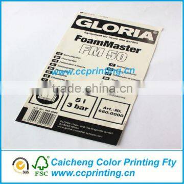 China custom good quality sticker