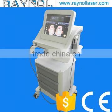 Skin Tightening Raynol Laser Top Face High Frequency Facial Machine Home Use Lifting Ultrasound HIFU Machine Portable 4MHZ