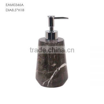 High quality marble tiles/cheap bathroom marble accessories soap dispenser