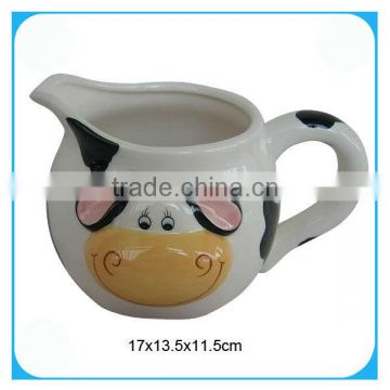 Kitchenware product enamel cow milk pot