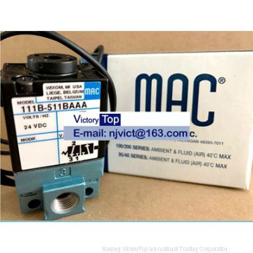 MAC 111B-511BA solenoid valve