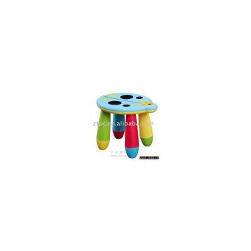 ZTY-542 Plastic kid furniture  stool(plastic children furniture)
