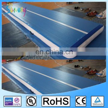 2016 Custom Guangzhou factory inflatable air tumble track, inflatable gym mat, inflatable air track for sale
