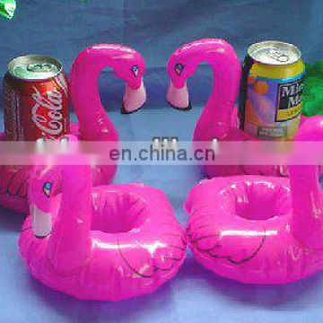 inflatable swan can holder