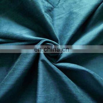 Chinese supplier 100% polyester dupioni silk fabric remnants for curtain, pillowcase
