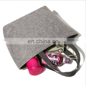 factory direct sale low cost felt zip bag