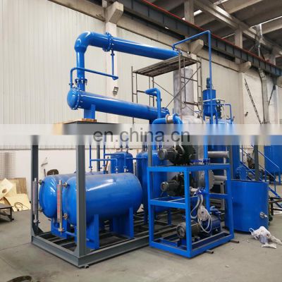 Produce The New Base Oil With Good Quality Waste Oil Recycling Machine Diesel Engine Oil Refining Machine