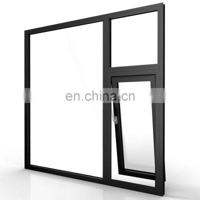 Cheap price aluminum double glass french casement sash window windows