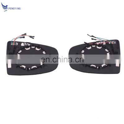 1Set Car Electric Heated Adjustable Side Door Wing Rearview Mirror Glass For BMW X5 X6 E70 E71 2007-2016 51167174981 51167174982