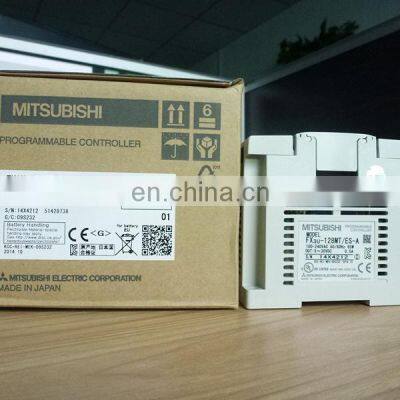 FX3U-128MT/ES-A PLC Mitsubishi Original PLC Controller CNC Machinery Parts FX3U-128MT/ES-A