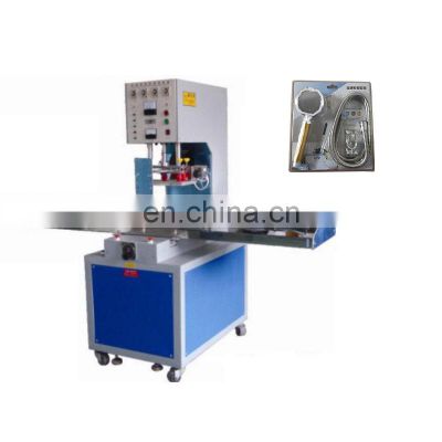Manual Push Plate Blister Pack High Frequency Continuous PVC TPU Heat Sealing Welding Machine