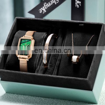 SHENGKE SK K0177L Luxury Watch Set montre Bracelet Watch Box Set