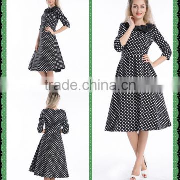 bestdress audrey 1950's swing vintage rockabilly polka dot dress