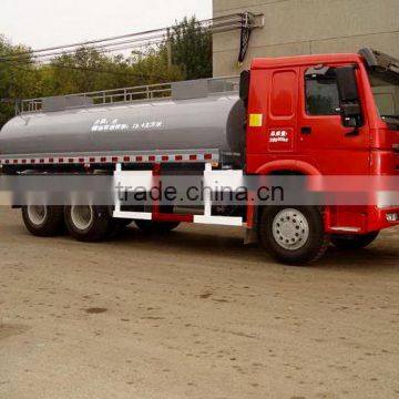 SINOTRUK HOWO china tanker truck/water tank truck with low price for sale