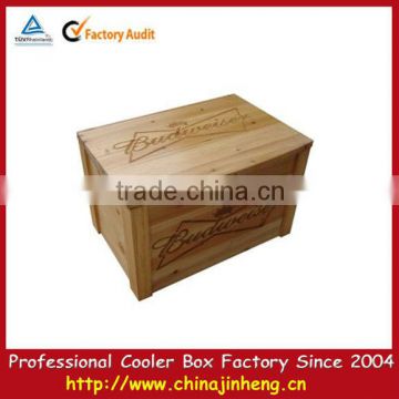 wooden wine box cooler