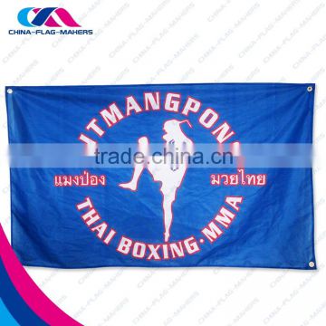 high quality prmotional polyester wind banner flag print cmyk