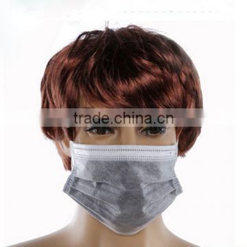 Non woven face mask with active carbon for medical use