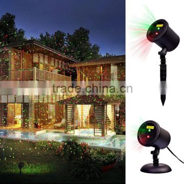 Programable Led Christmas Decoration Lights Laser Projector Three Colors Change
