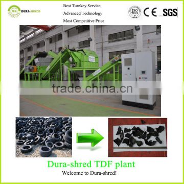 Dura-shred China cheapest and Specialized machine shredded tyres