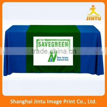 2016 Custom sublimation draped table cover