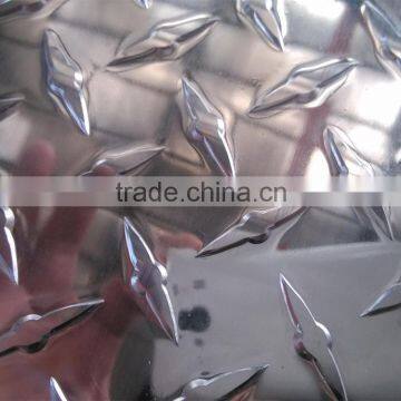 1050 1060 H24 Mirror embossed aluminum sheet