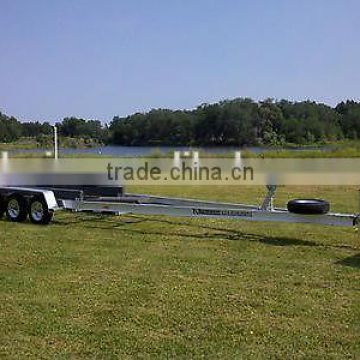 12.6m heavy duty I-BEAM tri axles aluminum Boat Trailer