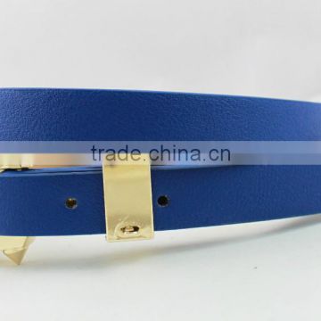 2015 new design fashion belts for lady PU belts with fashion buckles