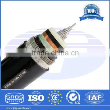 High Quality 3.8/6.6(7.2)kV Medium Voltage XLPE Insulated Unarmoured Power Cable