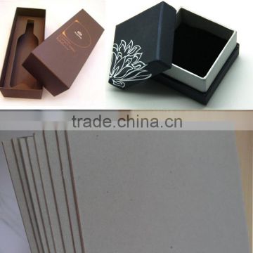 book binding paper/ grey chipboard grey chip board/ thickness paper board