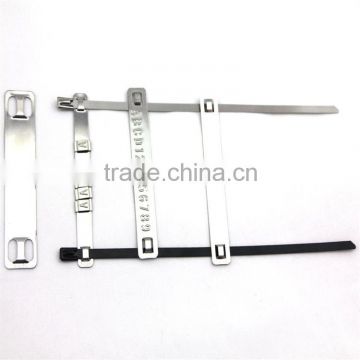 Newest factory sale cable tie marker tag