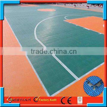 plastic basket ball court on sale