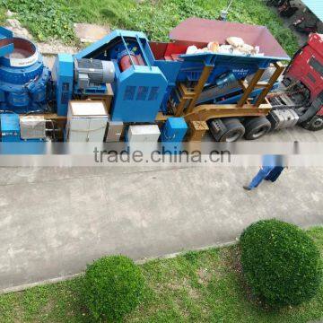 shanghai portable crushing plant moble crusher