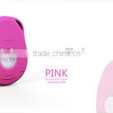 Mini personal GPS tracker IP66 waterproof GPS668-M with docking station