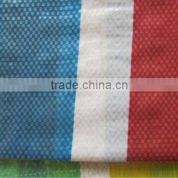 100gsm-160gsm three colors stripe pe tarp