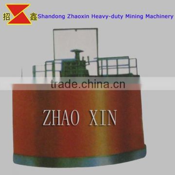 High capacity central transmission mineral thickener
