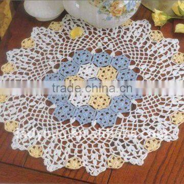 100%cotton crocheted tablecloth