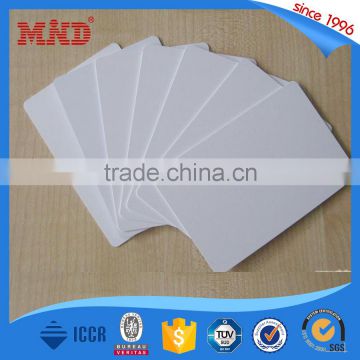 MDI224 PVC hard Inkjet Blank CR80 Printable Contact IC Card