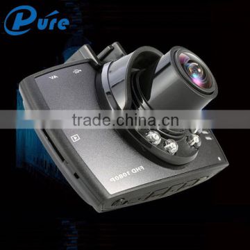 New arrival 2.4 inch 100 degree wide angle 1080p full hd dual lens vehicle car camera dvr video recorder