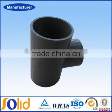 BS4346 Machine pvc pipe fitting three way elbow,pvc pipe fitting end cap
