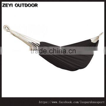 Hammock Cotton Swing Camping Hanging Rope New Chair Black Color Outdoor
