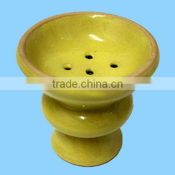Wholesale Handmade Yellow Hooka Nargila Shisha Bowl