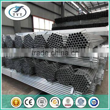 China Q235 Rigid Galvanized Steel Pipeweight