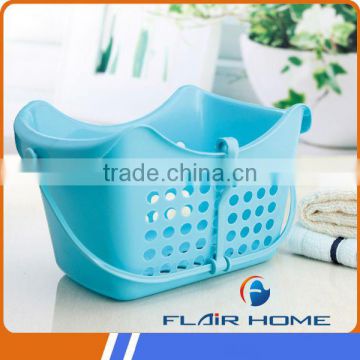 XYB9907 beautiful well sale plastic basket with cloth pegs/clips