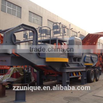 Hot Sold in Africa Market China Mobile Granite Crushing Plant