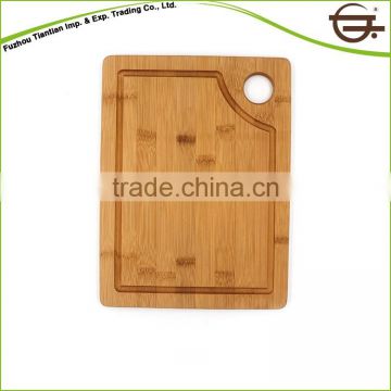 Custom Size Natural Square Kitchen Bamboo Cuttingboard